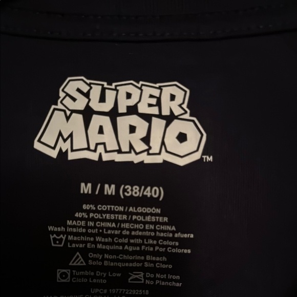 NEW! Nintendo Super Mario Tee Men's Multiple Sizes T-shirt - Picture 3 of 4